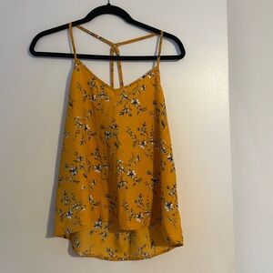 Hollister floral print tank top